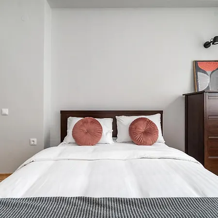 Vokieciu St With Balcony I In The Center Of It I Cohost Апартаменты Вильнюс