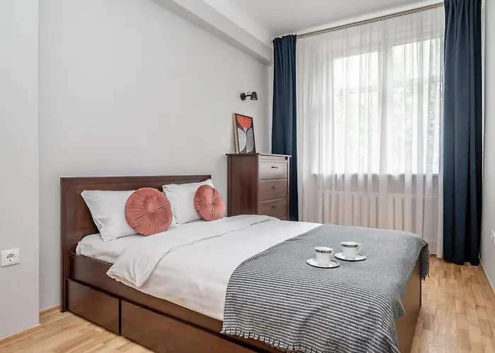 公寓 Vokieciu St With Balcony I In The Center Of It I Cohost