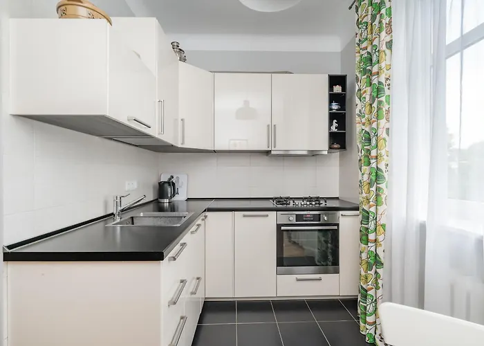 Apartman Vokieciu St With Balcony I In The Center Of It I Cohost