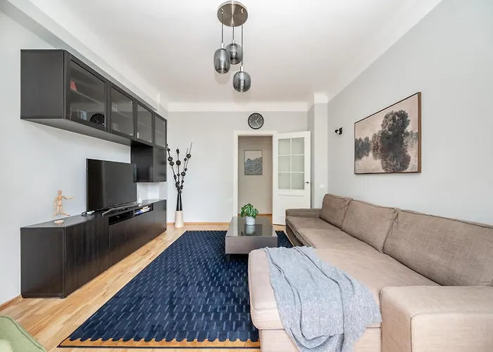 Apartment Vokieciu St With Balcony I In The Center Of It I Cohost *